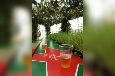 Le Jardin du Brasseur Heineken sur le Parvis de la Défense