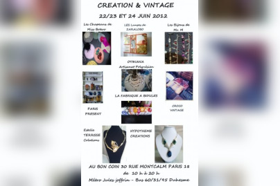 Création et Vintage au Bon coin