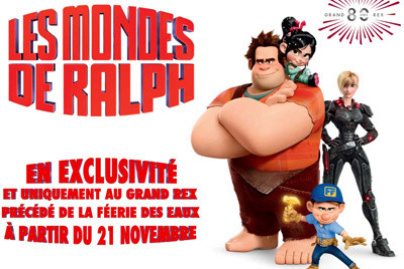 les mondes de ralph grand rex, féérie des eaux