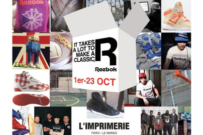 Reebook à l'Imprimerie : Pop Up Store et Exposition
