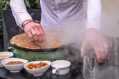 Crêpes gratuites pour la Chandeleur 2023 au Royal Monceau 