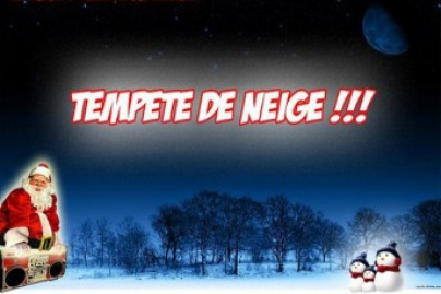Tempête de Neige à la Patinoire Pailleron