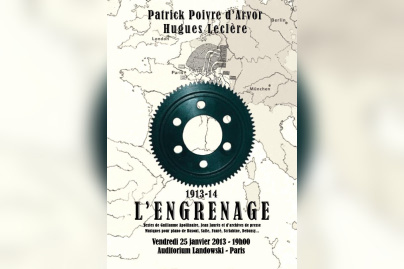 L'Engrenage de Patrick Poivre d'Arvor et Hugues Leclère à l'Auditorium Landowski