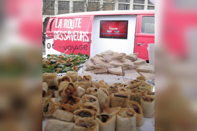 Le foodtruck Voyage des cuisines du monde à Paris