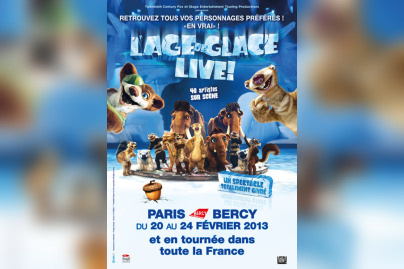 L'Age de Glace Live à Paris Bercy