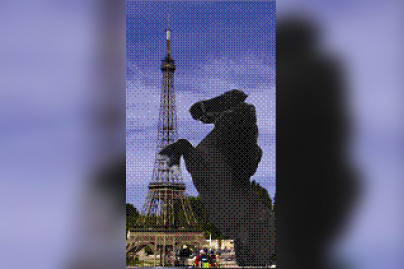 Le spectacle de Plume le poney à France Miniature