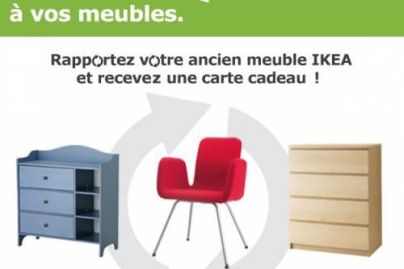 Ikea seconde vie, bon d'achat