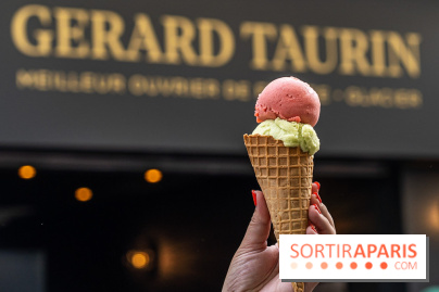 Le nouveau glacier Gérard Taurin à Paris, Meilleur Ouvrier de France 