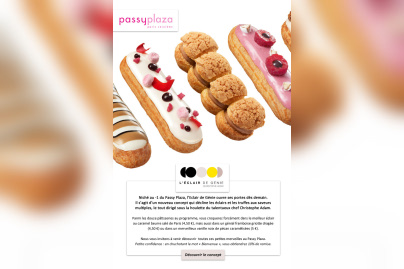 L'Eclair de Génie du Passy Plaza ouvre ses portes