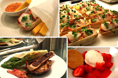 Menu Homard aux ateliers Ducasse