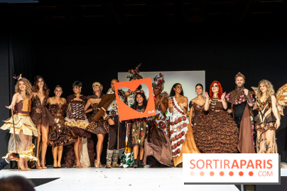 Salon du Chocolat 2022, les photos du défilé de robes et tenues en chocolat