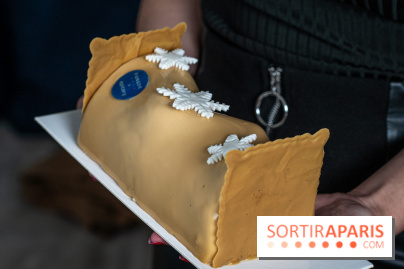 Bûche de Noël "Slalom" par Merouan Bounekraf en Livraison Nationale