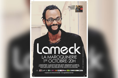 Lameck en concert à La Maroquinerie