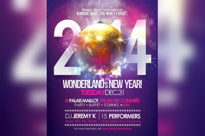 PALAIS MAILLOT - Wonderland’s New Year 2014