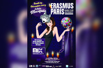 Erasmus Paris : Soirée Masquée