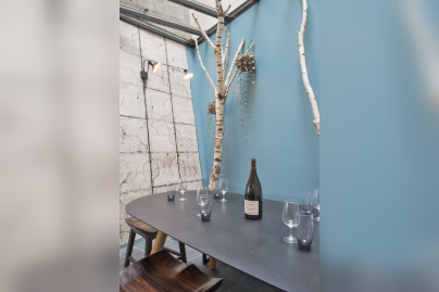 Jeanne B : table d'hôte sous la verrière