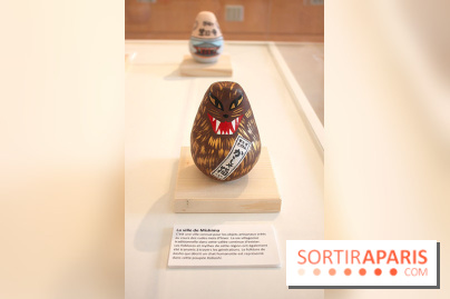 Exposition Okiagari Koboshi, les poupées japonaises au Chai de Bercy