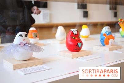 Exposition Okiagari Koboshi, les poupées japonaises au Chai de Bercy