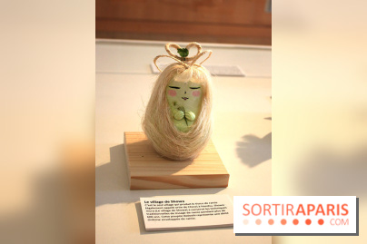 Exposition Okiagari Koboshi, les poupées japonaises au Chai de Bercy