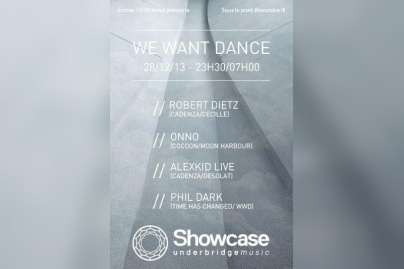 WE WANT DANCE : THE 70'S SHOWCASE AVEC ROBERT DIETZ, ALEXKID, ONNO & PHIL DARK