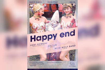 NYE - HAPPY END avec FORT ROMEAU, ZALTAN & ACID WOLF BAND
