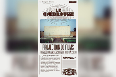Le Comptoir Général présente le Cinébrousse