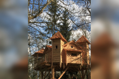Les cabanes dans les arbres du Moulin