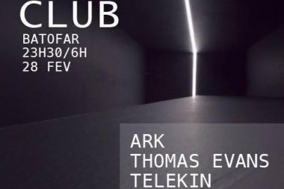 Sugoï Club @ Batofar le 28/02/14 : Ark / Thomas EVANS / Telekin / Maïdo