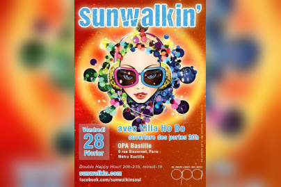 Sunwalkin - live funk à l'OPA Bastille