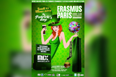 Erasmus Paris : St Patrick's Day