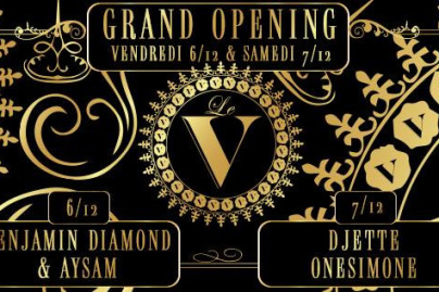 Opening du V Club à Paris 