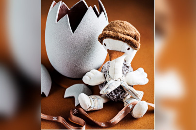 Pâques 2014 : l'oeuf en chocolat de Yann Couvreur au Prince de Galles