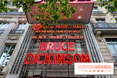 Bruce Dickinson en concert à l'Olympia : on y était, on vous raconte