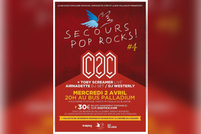 Secours Pop Rocks #4 au Bus Palladium avec C2C