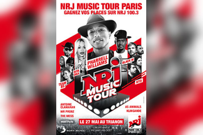 NRJ Music Tour Paris 2014 au Trianon avec Pharrell Williams 