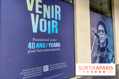 Paris : une installation visible sur la future Fondation Cartier pour l’art contemporain au Louvre