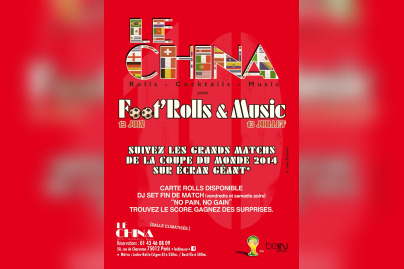 Coupe du monde de foot 2014 au China