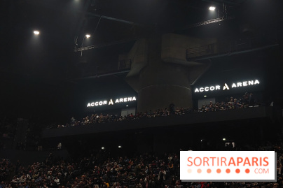 Pierre Garnier en concert à l'Accor Arena de Paris en décembre 2025