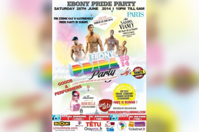 Ebony Pride Party 2014 aux salons Vianey à Paris