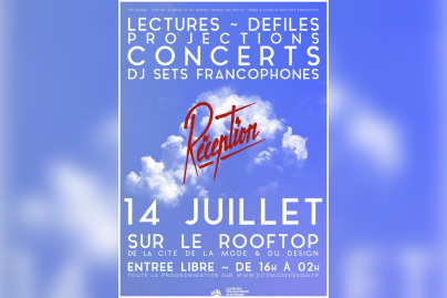 Réception du 14 juillet 2014 sur le Rooftop de La Cité de la Mode et du Design