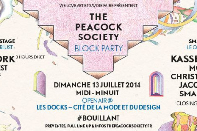 Peacock Society Closing Party aux Docks – Cité de la Mode et du Design
