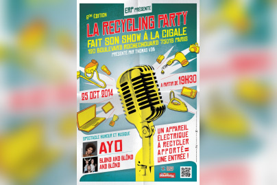 La Recycling Party 2014 fait son show à La Cigale avec Ayo