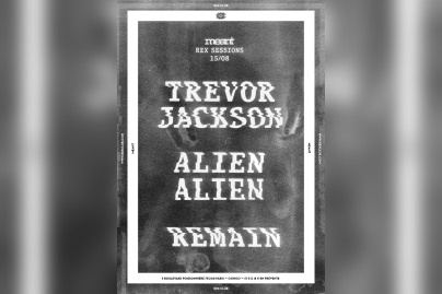 Meant au Rex Club avec Trevor Jackson 