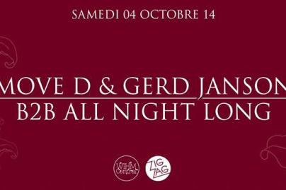 Move D & Gerd Janson B2B All Night Long au Zig Zag Club 