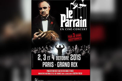 Le Parrain en ciné-concert au Grand Rex de Paris en octobre 2015 