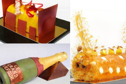 Bûches de Noël 2014 by les "Maisons" de Guy Martin