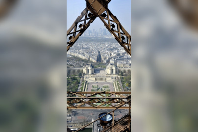 Bar à Champagne au dernier étage de la Tour Eiffel