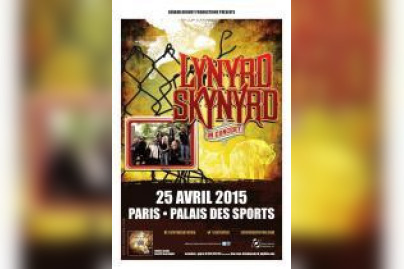 Lynyrd Skynyrd en concert au Palais des Sports de Paris en 2015