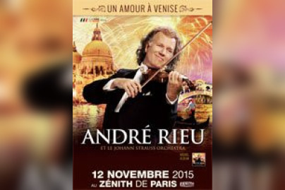 André Rieu en concert au Zénith de Paris en novembre 2015