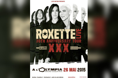 Roxette en concert à l’Olympia de Paris en 2015